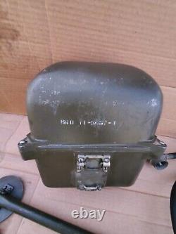 Military U. S. ARMY Signal Corps Generator G 8A GRC G8 Hand Crank Ride On Seat