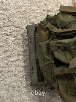 Military U. S. Army FIELD PACK, Combat, LC1, DLA 100-81-C-3077 Medium with Frame