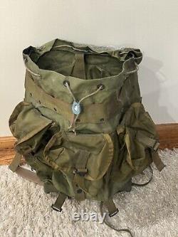 Military U. S. Army FIELD PACK, Combat, LC1, DLA 100-81-C-3077 Medium with Frame