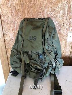 Military U. S. Army FIELD PACK, Combat, LC1, DLA 100-83-C-4320 Large LC1 with Frame