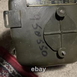 Military U. S. Army Signal Corps Hand Crank Generator GN-58-A Crank &