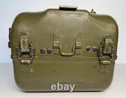 Military U. S. Army Signal Corps Hand Crank Generator GN-58-A Crank & Bag Hoffman