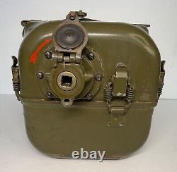 Military U. S. Army Signal Corps Hand Crank Generator GN-58-A Crank & Bag Hoffman