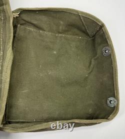 Military U. S. Army Signal Corps Hand Crank Generator GN-58-A Crank & Bag Hoffman