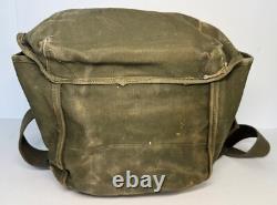 Military U. S. Army Signal Corps Hand Crank Generator GN-58-A Crank & Bag Hoffman