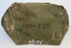 Military U. S. Army Signal Corps Hand Crank Generator GN-58-A Crank & Bag Hoffman