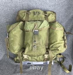 Military US Army FIELD PACK Medium ALICE LC-1 Backpack Ruck Sack FRAME Vietnam