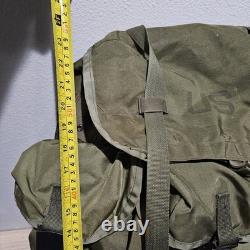 Military US Army FIELD PACK Medium ALICE LC-1 Backpack Ruck Sack WithFRAME 1976