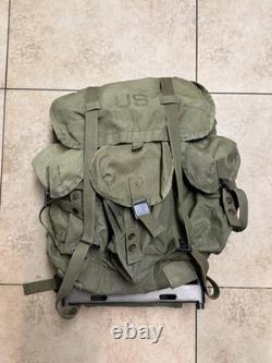 Military US Army FIELD PACK Medium ALICE LC-1 Backpack Ruck Sack WithFRAME VINTAGE