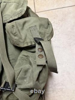 Military US Army FIELD PACK Medium ALICE LC-1 Backpack Ruck Sack WithFRAME VINTAGE