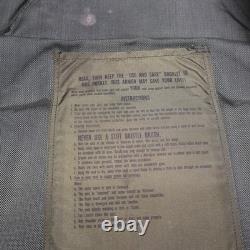 Military Vest Mens XL Camo Body Armor Fragmentation Gear Heavy Tactical VTG