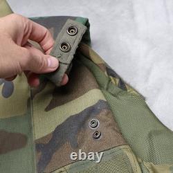 Military Vest Mens XL Camo Body Armor Fragmentation Gear Heavy Tactical VTG