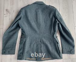 Military jacket, galliffet and cap, winter, wool, size 52, 1955 1969, Swiss Army