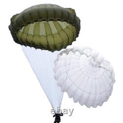 Military main parachute T-10 R 24' cutted lines Canopy surplus -BRAZILIAN ARMY