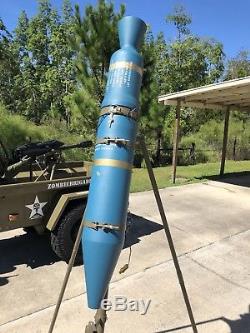 Military surplus Practice Demo Army Dummy Rocket War Head Inert Display Man Cave