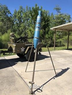 Military surplus Practice Demo Army Dummy Rocket War Head Inert Display Man Cave