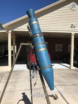 Military surplus Practice Demo Army Dummy Rocket War Head Inert Display Man Cave