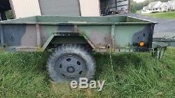 Military trailer, M105, Army surplus Heavy duty