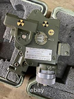 Mils 1pc quadrant fire control Mk1 NATO 1290-99-963-4555 Ex military/army/raf