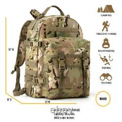 Molle II Rifleman Military Assault Pack Army Tactical Backpack Multicam