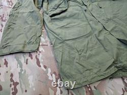 NEW! 1972 Army M-65 OG-107 Military Extreme Cold Weather Parka Fishtail Size S