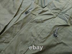 NEW! 1972 Army M-65 OG-107 Military Extreme Cold Weather Parka Fishtail Size S