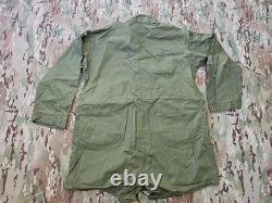 NEW! 1972 Army M-65 OG-107 Military Extreme Cold Weather Parka Fishtail Size S