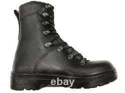 NEW German Army Para Boots Genuine Military Surplus Combat Leather Black