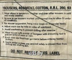 NEW RRL Ralph Lauren Military Cotton Surplus Cargo Pants Size 33x32