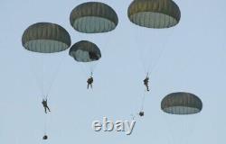 NEW! US ARMY Military T-10D Personnel Parachute COMES WITH LINES AND RAISERS