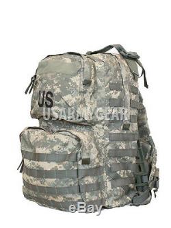 NEW US Army ACU MOLLE Rucksack With Frame Medium Military Backpack w. POUCHES