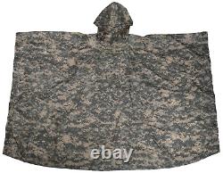 NEW US Military ACU Wet Weather Poncho Liner Waterproof UCP Camo Army Tarp