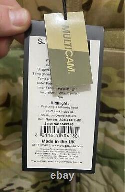 NWT Snugpak Softie SJ Parka Size Mens Large Multicam Army Military Jacket UK