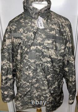 NWT US ARMY Military Issue Coat Cold Weather Field Jacket Camouflage Men MED L