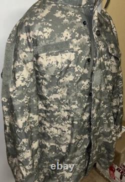 NWT US ARMY Military Issue Coat Cold Weather Field Jacket Camouflage Men MED L