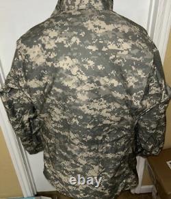 NWT US ARMY Military Issue Coat Cold Weather Field Jacket Camouflage Men MED L