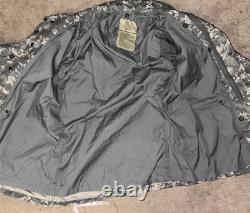 NWT US ARMY Military Issue Coat Cold Weather Field Jacket Camouflage Men MED L