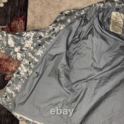 NWT US ARMY Military Issue Coat Cold Weather Field Jacket Camouflage Men MED L