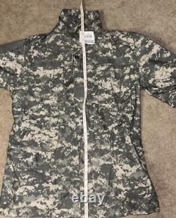 NWT US ARMY Military Issue Coat Cold Weather Field Jacket Camouflage Men MED L
