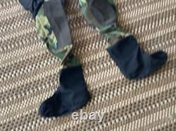 Navy SEAL Army SF Military Surplus DUI Dry Suit Amphibious Waterborne Woodland