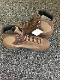 New Aku Military Mens Brown Combat High Liability Boots Size 11 Gortex