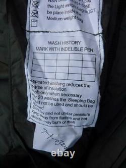 New British Military Army Modular Sleeping Bag Medium Weight & Stuff Sack