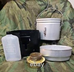 New Dead Stock Swedish Army M40 mess Trangia camping kit 5116 Cr 1966 Vintage