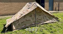 New Dutch Military 2-Man Desert DCU Camo Tent with Carry Bag Army