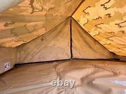 New Dutch Military 2-Man Desert DCU Camo Tent with Carry Bag Army