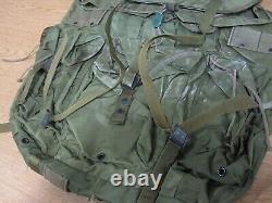 New GENUINE US Army Military Alice LC-1 LARGE Combat Field Pack WITH KIDNEY PAD