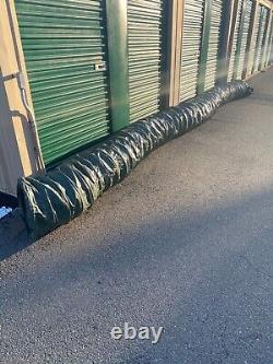 New HDT DRASH 25' Green Military Army Tent Environmental HVAC Vinyl Duct Hose