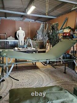 New Military Army Field Hospital Bed Cot Fully Adjustable Stand Triage Prepper