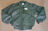 New Nomex Ma2 Sage Green Cwu-45p Cold Weather Flyers Jacket Military Issue Small