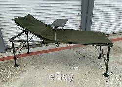 New US Army Military Adjustable Folding Field Hospital Bed Cot Triage Prepper